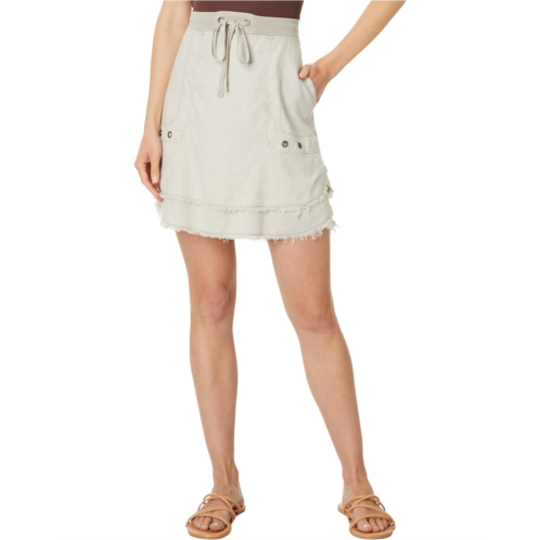 Womens XCVI Hargen Tiered Skirt