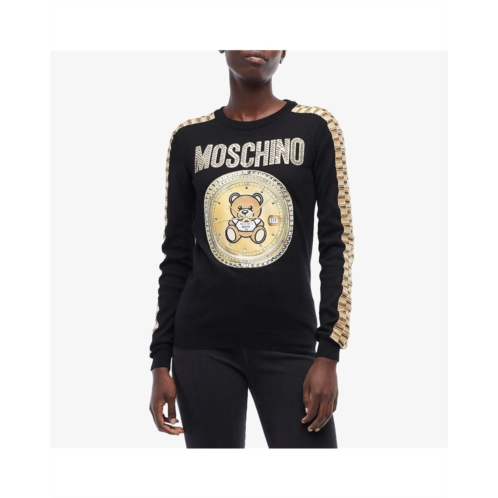 Moschino Teddy Bear Clock Sweater