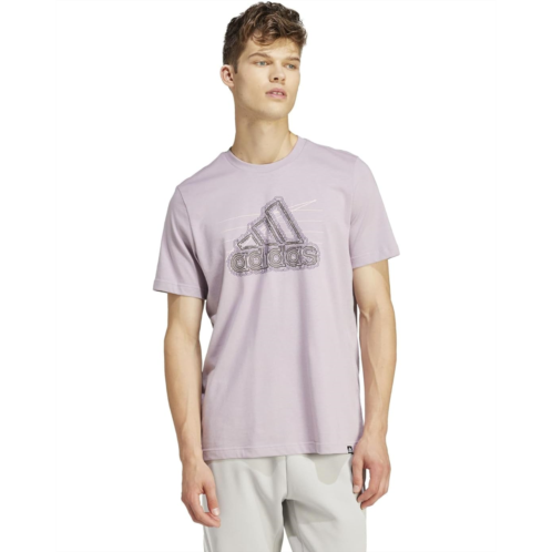 Mens adidas Growth Badge Graphic Tee