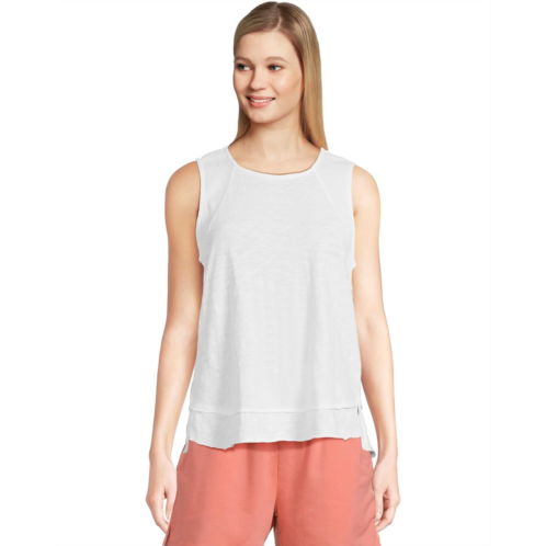 Womens Mod-o-doc Rib Inset Flowy Tank