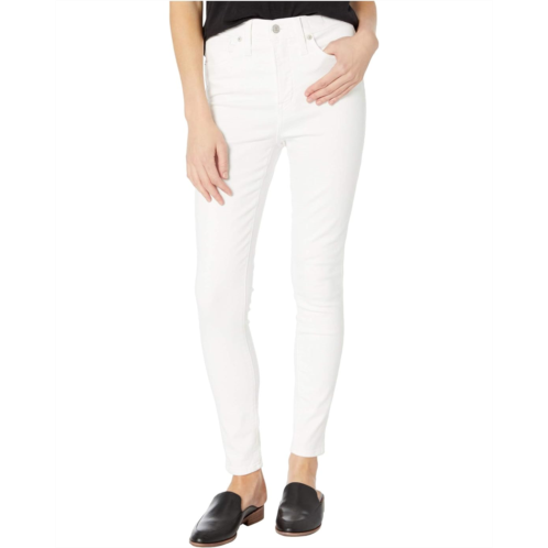 Madewell 10 High-Rise Skinny Jeans in Pure White