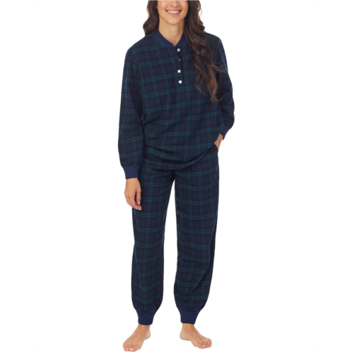 Womens Lanz of Salzburg Flannel Ski Pajama