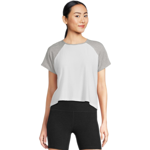 Womens Beyond Yoga Featherweight Colorblock Tee