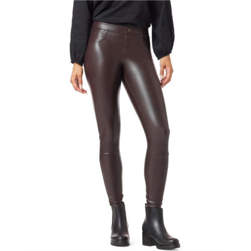 Womens HUE Leatherette Leggings