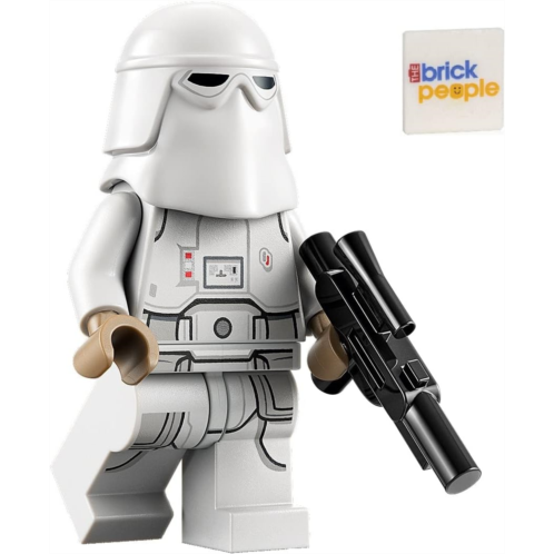 LEGO Star Wars: Snowtrooper Minifigure with Blaster and Armor Kama Waist Cape