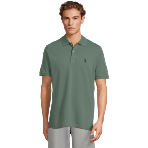 U.S. POLO ASSN. Solid Cotton Pique Polo with Small Pony
