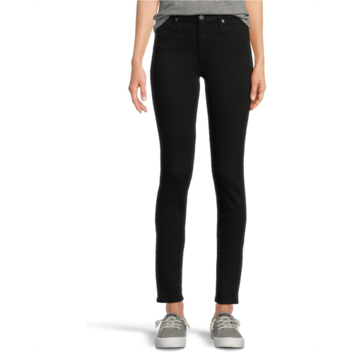 Womens AG Jeans Prima in Super Black