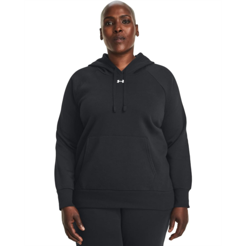 Womens Under Armour Plus Size Rival Fleece Hoodie