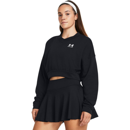 Under Armour Rival Terry Oversized Cropped Crew