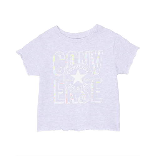 Converse Kids Marble Wordmark Babydoll Top (Little Kids)