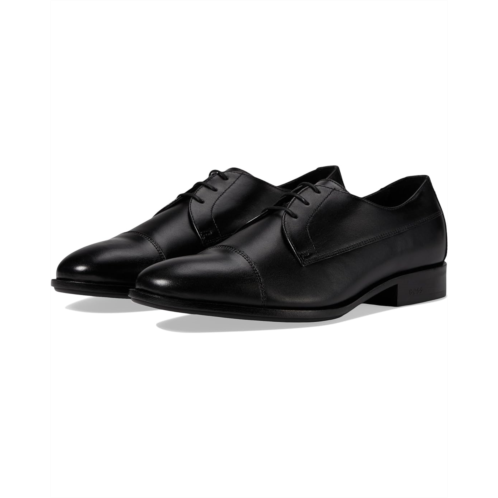 Mens BOSS Colby Smooth Leather Derby Dress Shoes