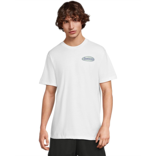 Mens Quiksilver Cresent Speed Short Sleeve Screen Tee