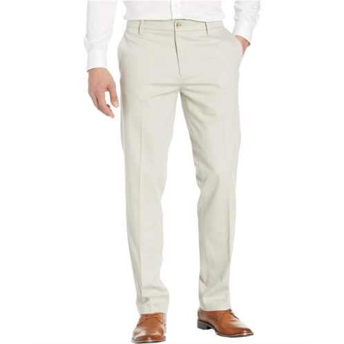 Mens Dockers Straight Fit Signature Khaki Lux Cotton Stretch Pants D2 - Creased