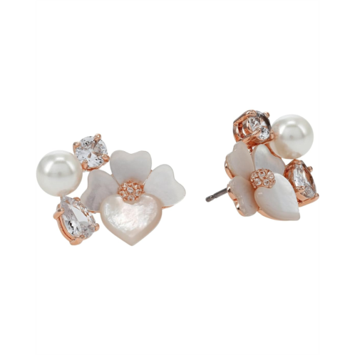 Kate Spade New York Precious Pansy Cluster Studs Earrings