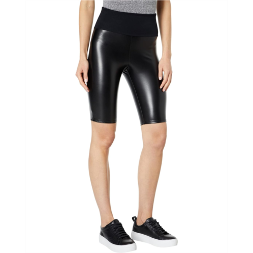 Womens Red Hot by Spanx Red Hot by SPANX Leather Look Bike Short