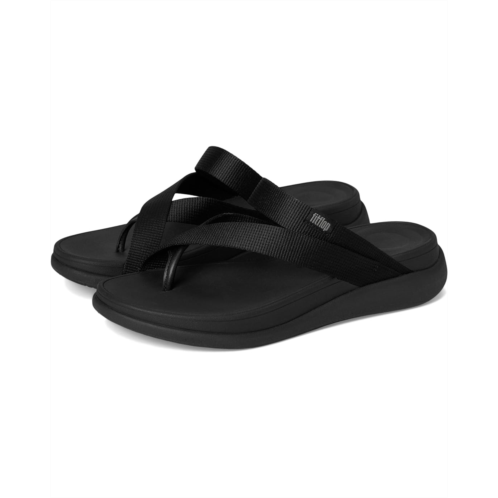 Womens FitFlop F-Mode Go Webbing Flatform Sling Toe-Post Sandals