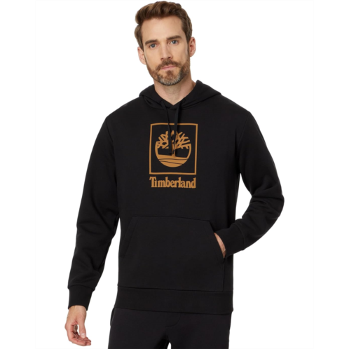 Mens Timberland Stack Logo Hoodie