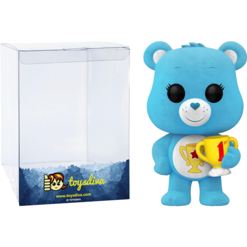 Funko Champ Bear [Flocked] (Chase): P?o?p?! Animation Vinyl Figurine Bundle with 1 Compatible ToysDiva Graphic Protector (1203-61555 - B/A)