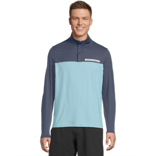 Mens Under Armour Golf Tee 2 Green 1/4 Zip