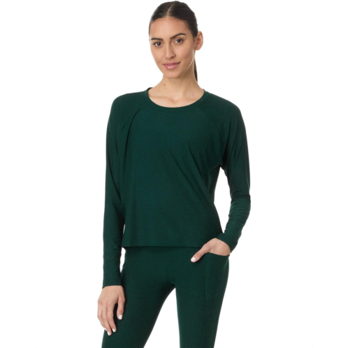 Womens Beyond Yoga Featherweight Daydreamer Pullover