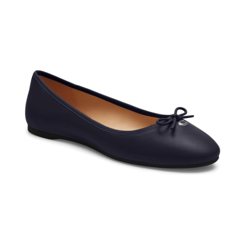 Womens COACH Abigail Leather Ballet Flat