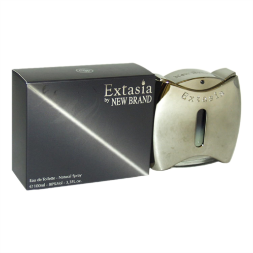 New Brand Extasia Eau de Toilette Spray for Men, 3.3 Ounce