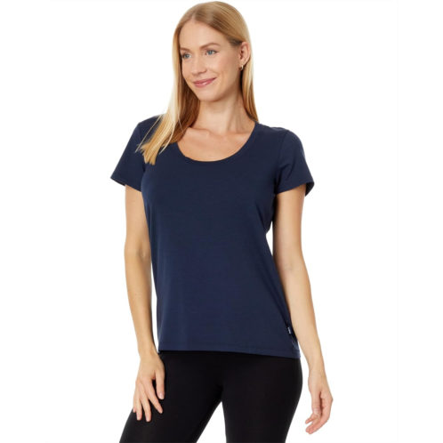 L.L.Bean Womens LLBean Soft Stretch Supima Tee Scoop Neck Short Sleeve