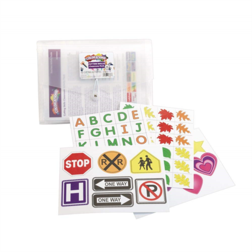 Colorations Cutting Skills Activity Pack, Learn to Cut with Progressive Activity Sheets, Each Level a Craft or Game with an Education Guides, Ages 5+