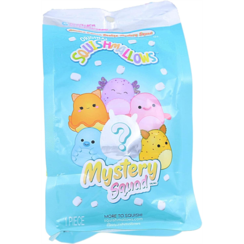 Squishmallows Squishmallow Kellytoy 2021 Limited Edition Sealife Mystery Squad Bag 5 Plush - One of Six