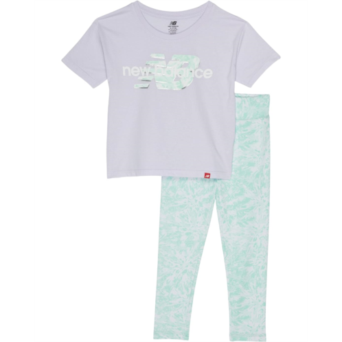 New Balance Kids Top and Leggings Set (Big Kids)