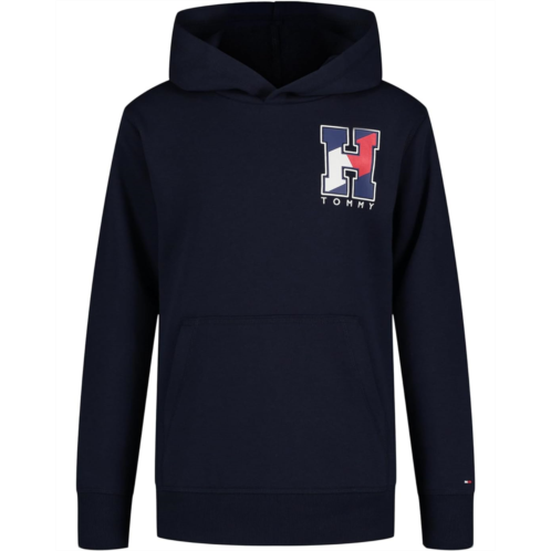 Tommy Hilfiger Kids Large Hilfiger Pullover Hoodie (Little Kid)