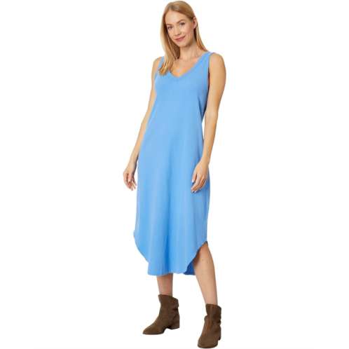 Dylan by True Grit Jude Rib Knit V-Neck Dress