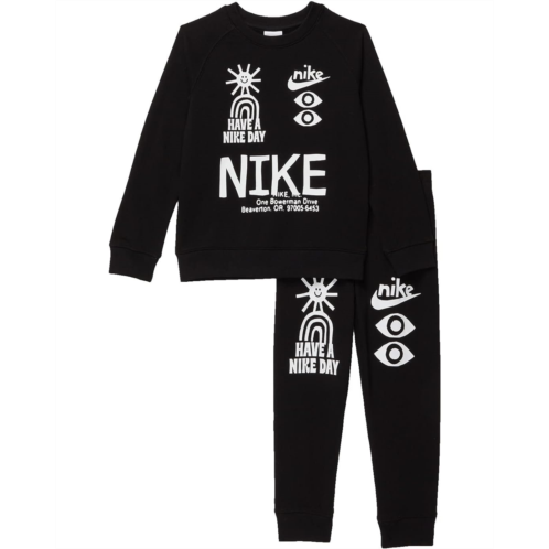 Nike Kids NSW HBR Statement Crew Set (Infant)