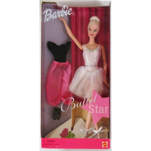 Ballet Star Barbie Doll Blonde 2000 Mattel #29195