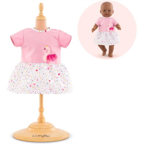 Corolle - Swan Royale Dress - Outfit for Mon Grand Poupon 14 Baby Dolls