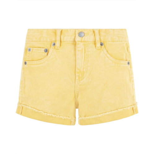 Levi  s Kids Girlfriend Fit Shorty Shorts (Little Kid)