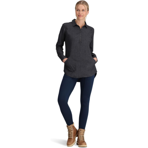 Womens Royal Robbins Hemp Chambray Long Sleeve