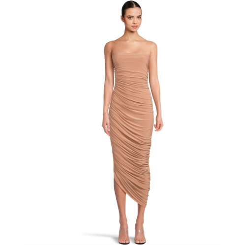Womens Norma Kamali Strapless Diana Gown