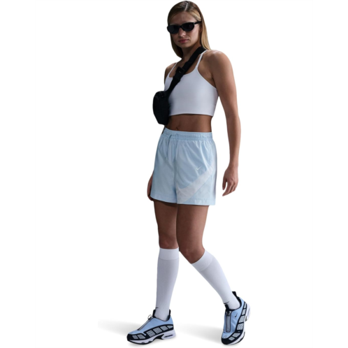 Womens Nike Sportswear Classic Woven Mid-rise 5 Logo Shorts
