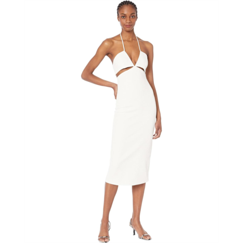 Bardot Croc Cutout Midi Dress