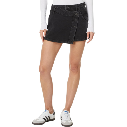 Womens Free People Wynne Denim Skirt