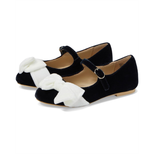 Janie and Jack Velvet Bow Flats (Toddler/Little Kid/Big Kid)