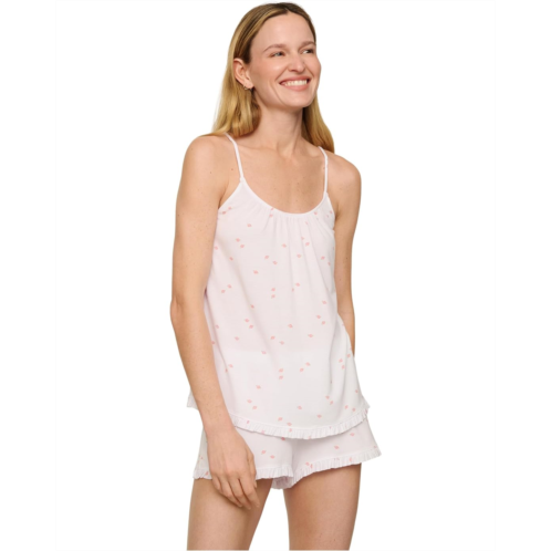 Womens Eberjey Gisele Printed - The Ruffle Cami & Shorts Set