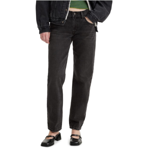 Womens Levis Premium Middy Straight