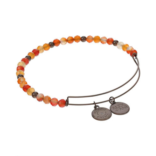 Alex and Ani Carnelian Beaded Bracelet