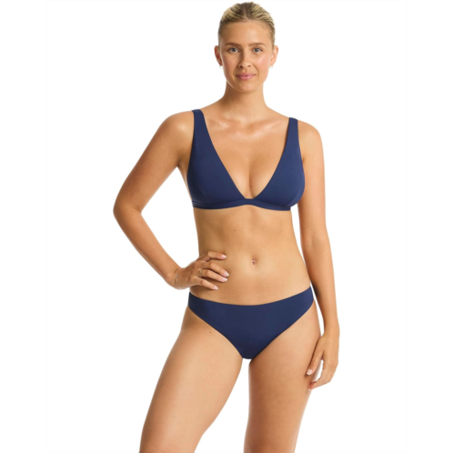 Womens SEA LEVEL SWIM Infinity Longline Tri Top