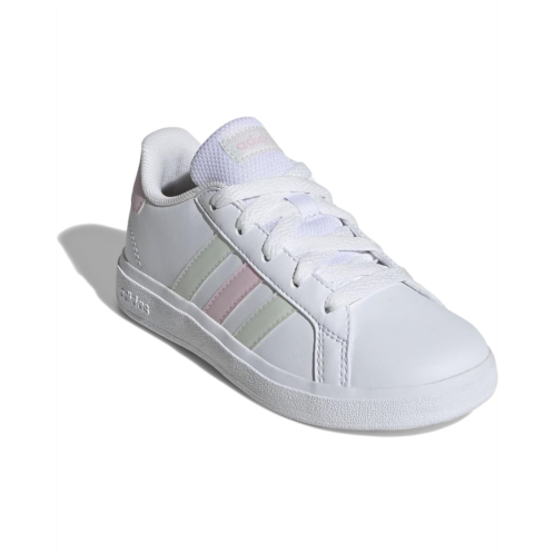 adidas Kids Grand Court Lifestyle Tennis Lace-Up Shoes (Big Kid)