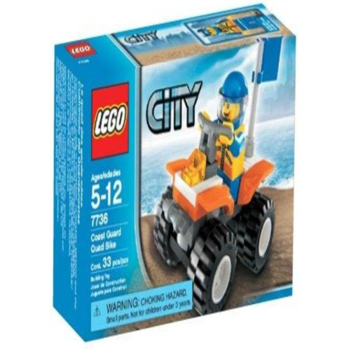 LEGO City Coast Guard Quad Bike 7736 Building Kit (33 Piece)