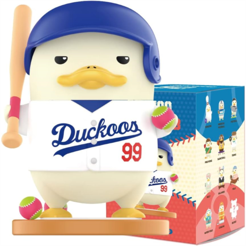 POP MART DUCKOO Ball Club Blind Box Figures, Random Design Box Toys for Modern Home Decor, Collectible Toy Set for Desk Accessories 1PC