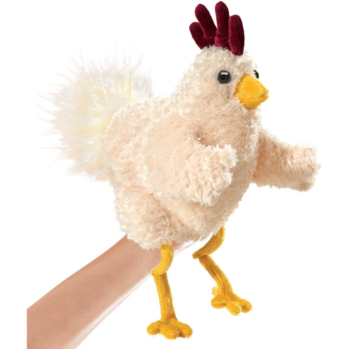 Folkmanis Funky Chicken Hand Puppet, Multi-Colored, (Model: 3030)